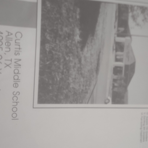 Cougar prowl Curtis middle School Allen Texas Year book 1995 - 1996 - Picture 9 of 12